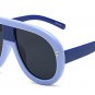 Oversized Sunglasses Women Steampunk Sun Glasses for Woman Brand Designer sunglasses-women female fa