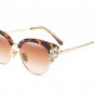 Transparent Lens  Brand Designer Crystal Diamond Women Sunglasses Vintage Rhinestone Stylish Sun Gla