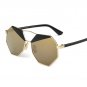 Free Shipping Women Unique Style Sunglasses Female Women Square Sunglasses Geometrical Shape Sunglas