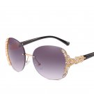Rhinestone Sunglasses Women Brand Designer Rimless Sun Glasses for woman Female sunglasses-women 201