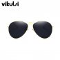 Italy Oversized Aviator Sunglasses Women Brand Designer Luxury Aviator Clear Glasses Man Gold Retro 