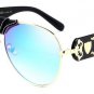Luxury Women Men Skull Sunglasses Medusa Brand Designer Retro Glasses For Male Vintage Oculos Ladies