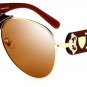 Luxury Women Men Skull Sunglasses Medusa Brand Designer Retro Glasses For Male Vintage Oculos Ladies