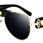 Luxury Women Men Skull Sunglasses Medusa Brand Designer Retro Glasses For Male Vintage Oculos Ladies