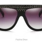 Fashion Brand Designer Luxury Handmade Rhinestone Rivet Sun Glasses Women Ladies Men Handsome Elegan