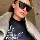 Trend Brand Designer Unique Frame Hollow Leg Sunglasses Luxury Personality Handsome Women Men Sungla