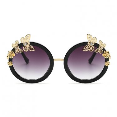 Trend Butterfly Sunglasses Eyewear Frames Brand Designer Vintage Personality Oversized Sunglasses
