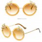 Trend Butterfly Sunglasses Eyewear Frames Brand Designer Vintage Personality Oversized Sunglasses