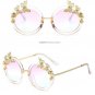 Trend Butterfly Sunglasses Eyewear Frames Brand Designer Vintage Personality Oversized Sunglasses