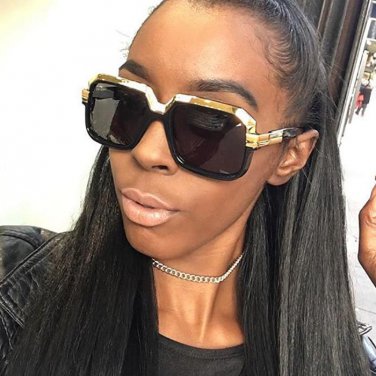 Fashion Oversized Sun Glasses Eyewear Frame Brand Designer Luxury Women Ladies Elegant Sunglasses zo
