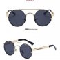 Retro High Quality Handsome Elegant Round Sunglasses Women Men Multicolor Eyewear Glasses UV400