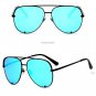 New Trend 2 Beams Alloy High-end Sunglasses Brand Designer Women Ladies Luxury Personality Avant-gar