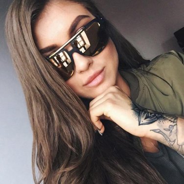 Trend Women Men Oversized Sunglasses Brand Designer Hot Sale High Quality Sunglasses UV400-Proof