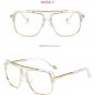 Trend Women Men Oversized Sunglasses Brand Designer Hot Sale High Quality Sunglasses UV400-Proof