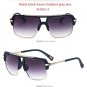 Trend Women Men Oversized Sunglasses Brand Designer Hot Sale High Quality Sunglasses UV400-Proof