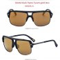 Trend Women Men Oversized Sunglasses Brand Designer Hot Sale High Quality Sunglasses UV400-Proof