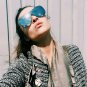 Trend High Quality Handsome Personality Integrated Sunglasses Women Men Multicolor Eyewear Glasses