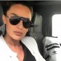 Brand Designer Oversized Street Snap All Match Oval Sun Glasses Luxury Personality Women Sunglasses