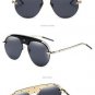 Brand Designer Oversized Street Snap All Match Oval Sun Glasses Luxury Personality Women Sunglasses