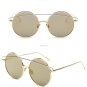 Brand Designer Round Alloy High Quality Sunglasses Women Men Street Snap All MatchSunglasses UV400