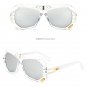 New Vintage Brand Designer Big Frame Sunglasses Fashion Handsome Women Men Clear Frame Quality Sungl