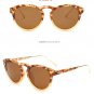 Round Polarized Rivet Sunglasses Brand Designer Women Men Handsome Elegant Driving Sunglasses UV400