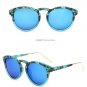 Round Polarized Rivet Sunglasses Brand Designer Women Men Handsome Elegant Driving Sunglasses UV400