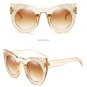 Rhinestone Rivet Sun Glasses Brand Designer Luxury Women Ladies Personality Elegant Sunglasses Oculo