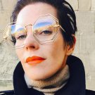 Retro Hollow Alloy Sunglasses Brand Designer Women Men Luxury Personality Cosy Shades Sunglasses Ocu