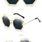 Retro Hollow Alloy Sunglasses Brand Designer Women Men Luxury Personality Cosy Shades Sunglasses Ocu