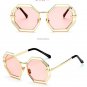 Retro Hollow Alloy Sunglasses Brand Designer Women Men Luxury Personality Cosy Shades Sunglasses Ocu