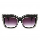 Brand Designer Luxury Rhinestone Exquisite Sunglasses Women Ladies Men High-end Sunglasses UV400 Ocu