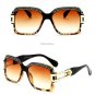 Oversized Rhinestone Pearl Luster Sun Glasses Eyewear Frame Brand Designer Luxury Women Men Sunglass