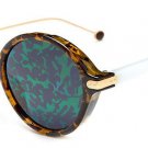 Fashion Women Round Sunglasses Brand Designer Unique Men Mirror Lens Shade Eyewear UV400