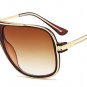 Fashion Men Square Sunglasses Brand Designer Popular Summer Style Women Flat Top Sun Glasses UV400