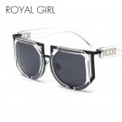 ROYAL GIRL Fashion Polarizing Luxury Sunglasses Women Brand Design Vintage Men Sun Glasses Decoratio