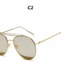 Anewish  Luxury Vintage Women Men Sunglasses  Cat Eye Vintage Sunglasses Round Sunglasses Ladies Sun