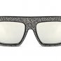 New Women Luxury Brand Design Crystal Cateye Sunglasses Mirror Retro Rhinestones Sun Glasses big Fem