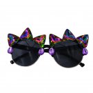 Fashion Luxury Girls Women Sunglasses color Crystal Diamond Decoration Cat Eye Sun Glasses Ladies Me