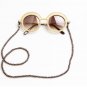 2017 Sunglasses Women Brand Designer Retro Sun Glasses Ladies Luxury Pearl chain hanging Sunglasses
