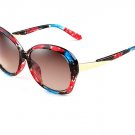 Color Film Sunglasses  Men Women 2017 Vintage Polarized Sunglasses Women Brand Designer Big Frame Re