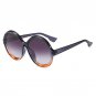 OFIR 2018 Sunglasses Women Men Vintage Black Brand Designer Round Big Frame Eyewear Plastic Anti UVA