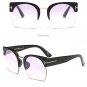 HBK Fashion Lady Oversized Cat Eye Sunglasses Women 2017 New Italy Brand Designer Integrated Eyewear
