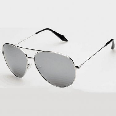 Star Style Colorful Reflective Coating Lens Colored Polarized Aviator Sunglasses Sun Glasses Shades 