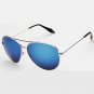Star Style Colorful Reflective Coating Lens Colored Polarized Aviator Sunglasses Sun Glasses Shades 