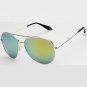 Star Style Colorful Reflective Coating Lens Colored Polarized Aviator Sunglasses Sun Glasses Shades 