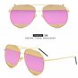 Hot Alloy Round Frame Unisex Sunglasses Double Color Shades Summer Eyeglasses Eyewear Women Men Cove