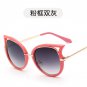 New Style Cat Eye Female Sunglasses Shades Europe and America Fashion Summer Women Polarizer Eyeglas