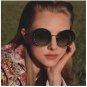 JIE.B Round Rimless Sunglasses Women Vintage Sun Glasses Women Female Brand Design Mirrored Lens UV4