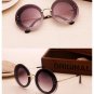 JIE.B Round Rimless Sunglasses Women Vintage Sun Glasses Women Female Brand Design Mirrored Lens UV4
